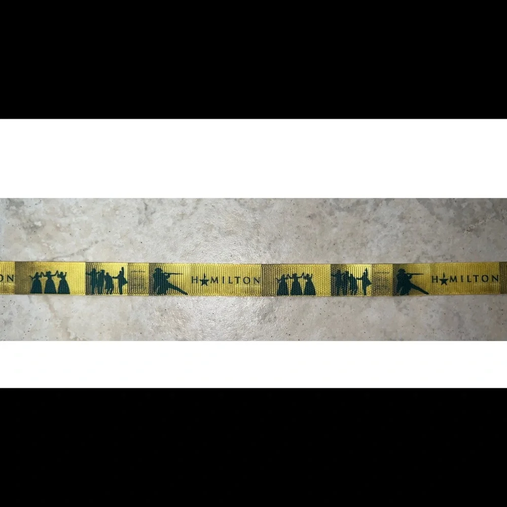 $1 Hamilton the show ribbon $1 a YARD WITH ANY $10 order or more - Picture 7 of 16